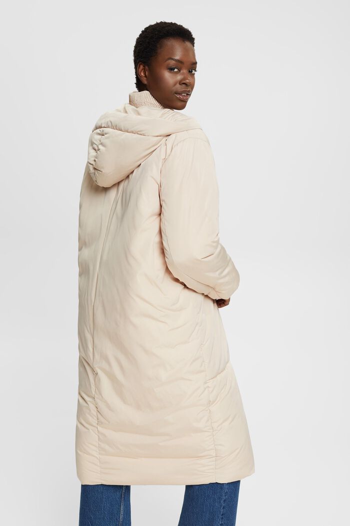 Manteau long oversize, DUSTY NUDE, detail image number 3