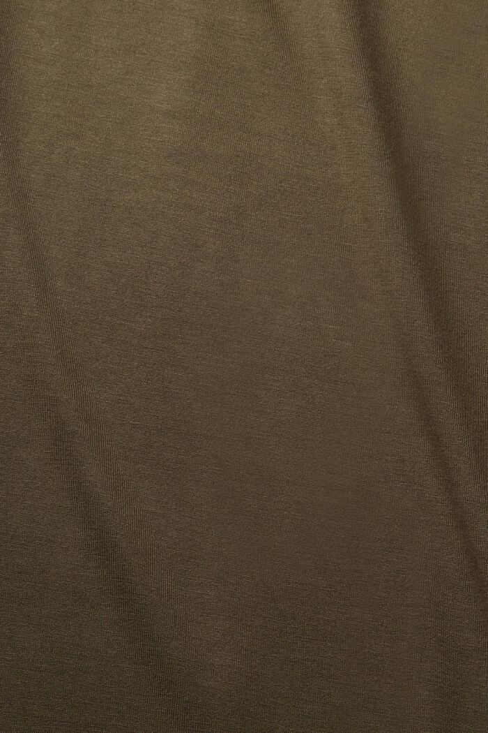 T-shirt à imprimé, LENZING™ ECOVERO™, KHAKI GREEN, detail image number 1