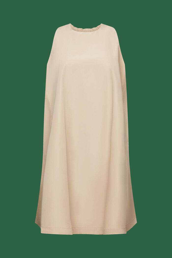 Mini-robe de coupe trapèze, SAND, detail image number 6