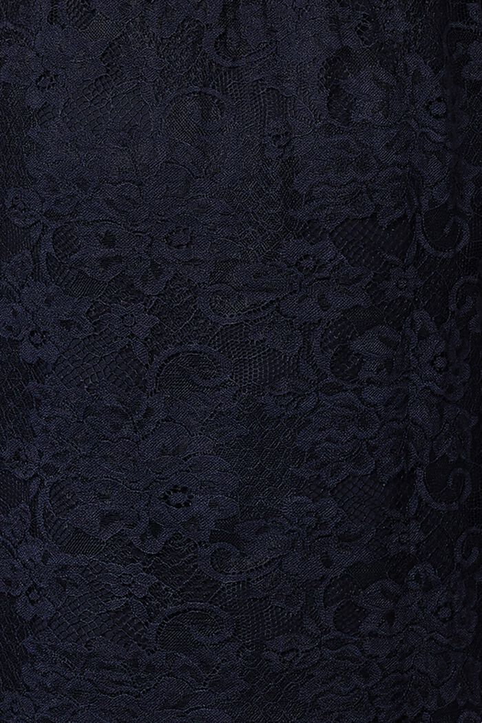Robe stretch en dentelle florale, NIGHT SKY BLUE, detail image number 3