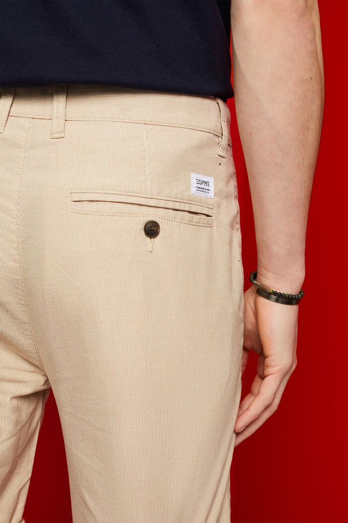 Short chino bicolore, LIGHT BEIGE, detail image number 4