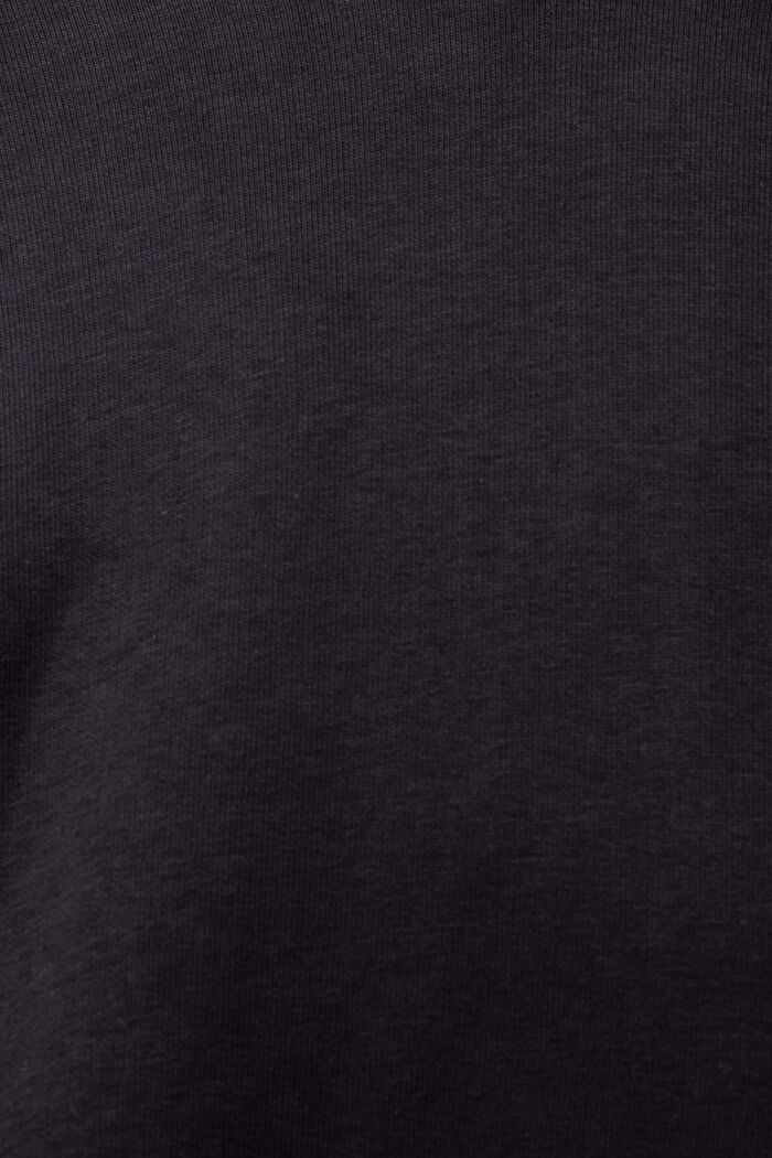 Sweat à capuche imprimé, BLACK, detail image number 1