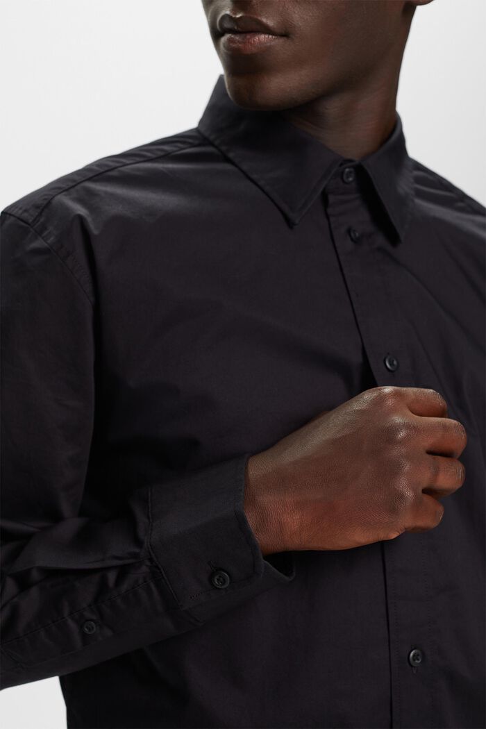Chemise à col boutonné, BLACK, detail image number 1