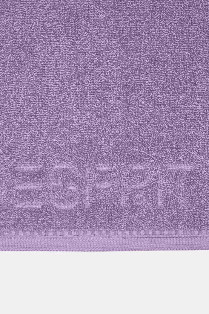 Collection de draps de bain en tissu éponge, DARK LILAC, detail image number 1