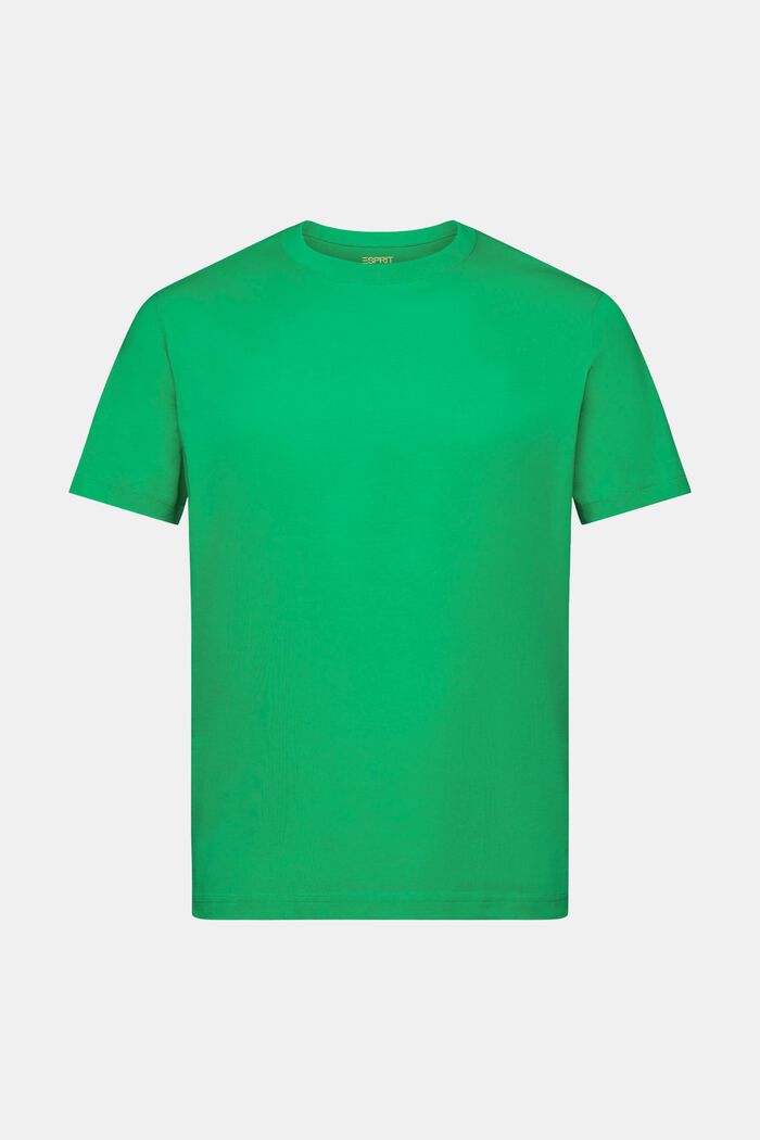 T-shirt en jersey à col ras-du-cou, NEW GREEN, detail image number 6