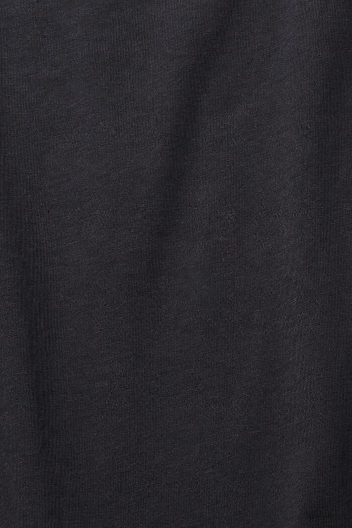 T-shirt à manches longues, BLACK, detail image number 5