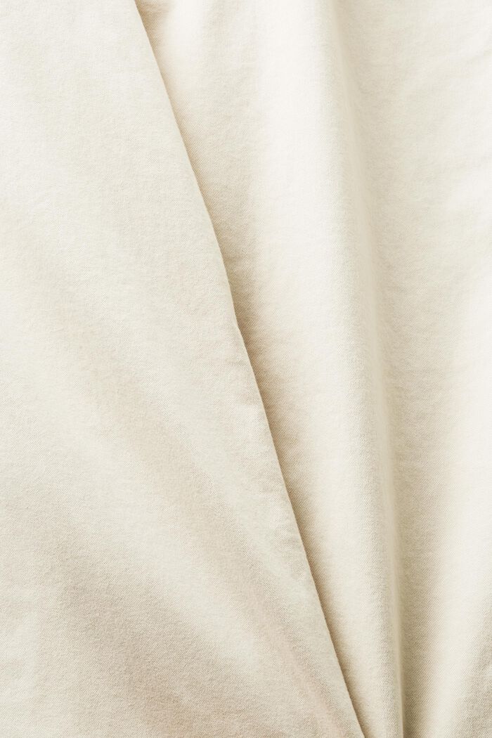 Chino coupe droite en coton, LIGHT BEIGE, detail image number 6