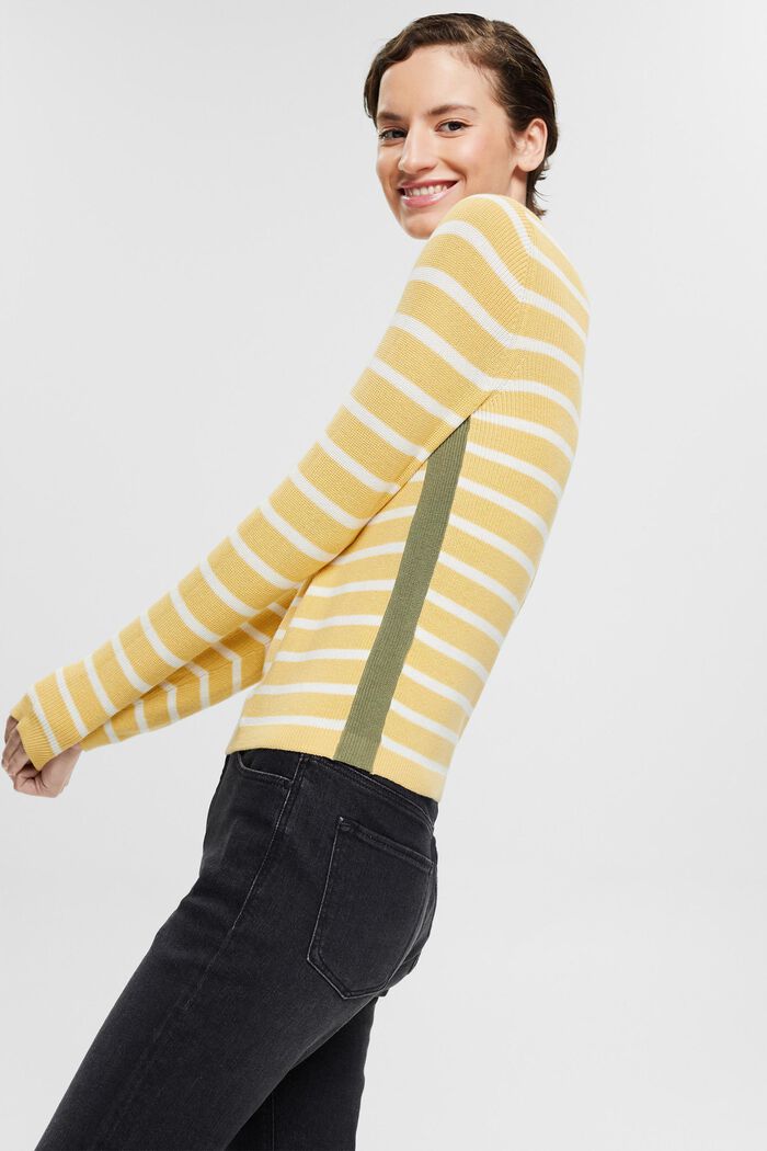 Fashion Sweater, DUSTY YELLOW, detail image number 5