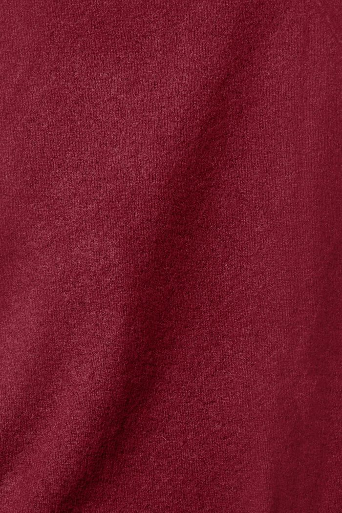 Cardigan en laine mélangée, CHERRY RED, detail image number 1