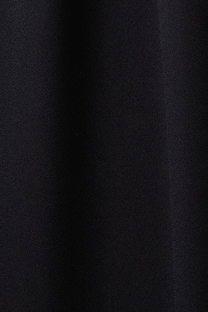 Mini-robe ornée de passementerie en dentelle, BLACK, detail image number 6