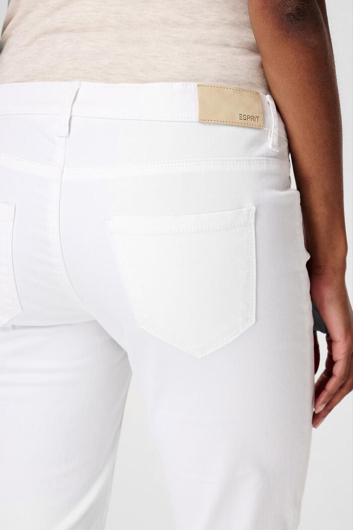 MATERNITY Pantalon à bandeau haut, BRIGHT WHITE, detail image number 1