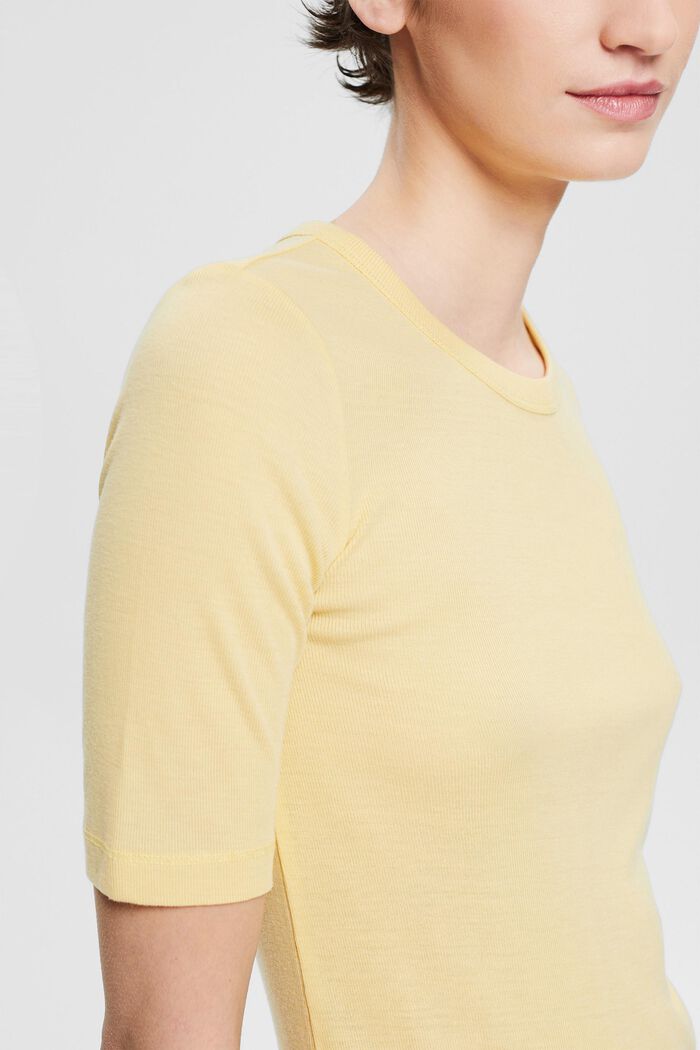 Fashion T-Shirt, DUSTY YELLOW, detail image number 2