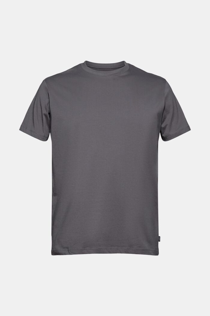 T-shirt en jersey, 100 % coton, DARK GREY, detail image number 0