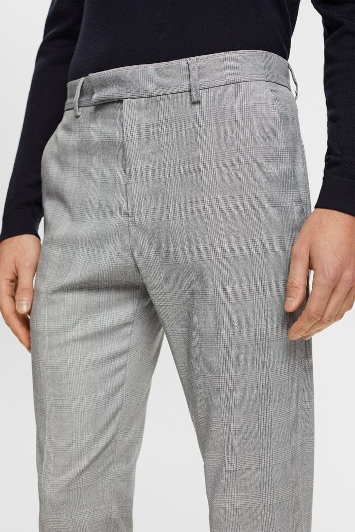 Pantalon à carreaux, LIGHT GREY, detail image number 2