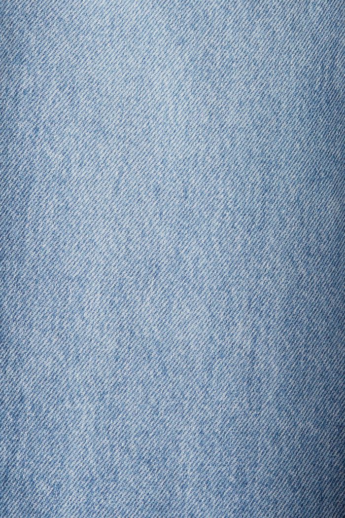 Short en jean à cordon de serrage, BLUE MEDIUM WASHED, detail image number 1