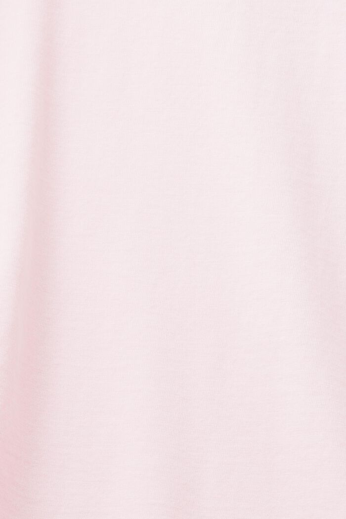 T-shirt à manches courtes et col ras-du-cou, PASTEL PINK, detail image number 5