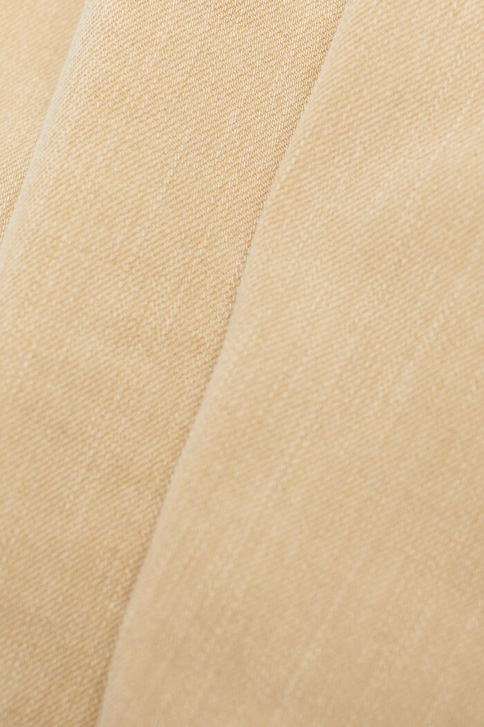 Pantalon stretch en coton bio mélangé, SAND, detail image number 4