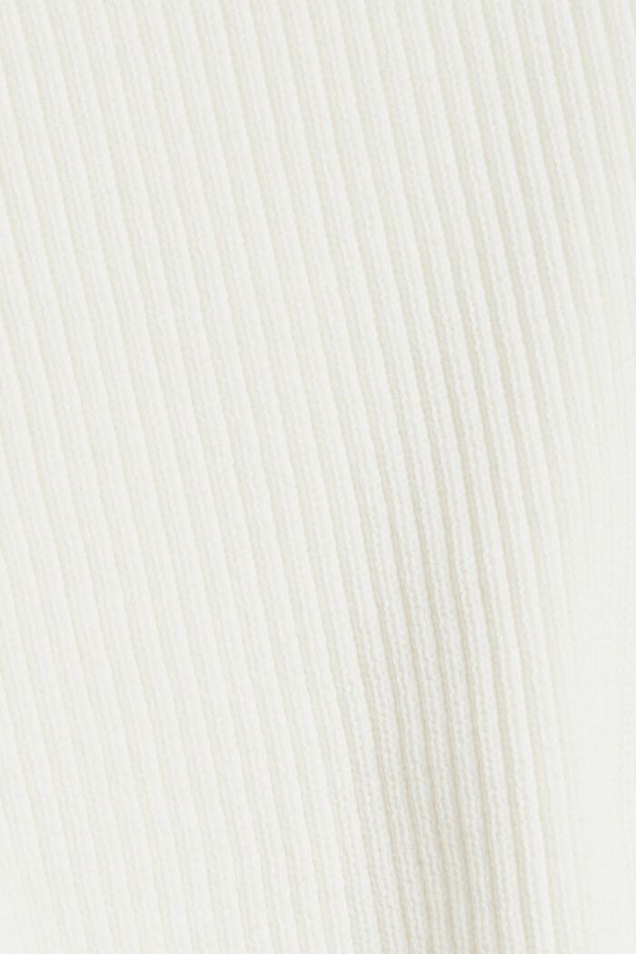 Cardigan en 100 % coton biologique, OFF WHITE, detail image number 1
