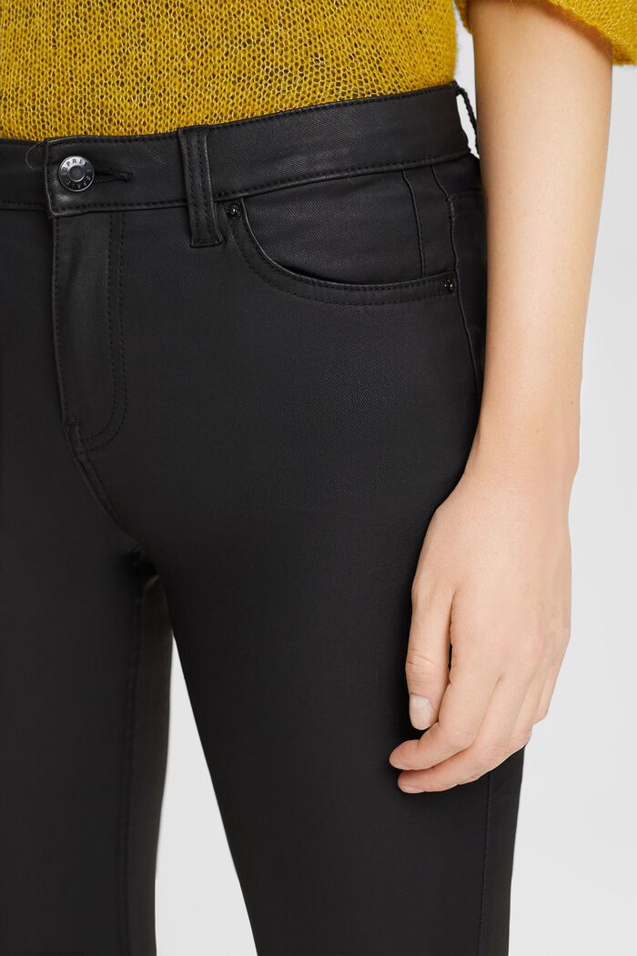 Pantalon en similicuir, BLACK, detail image number 2