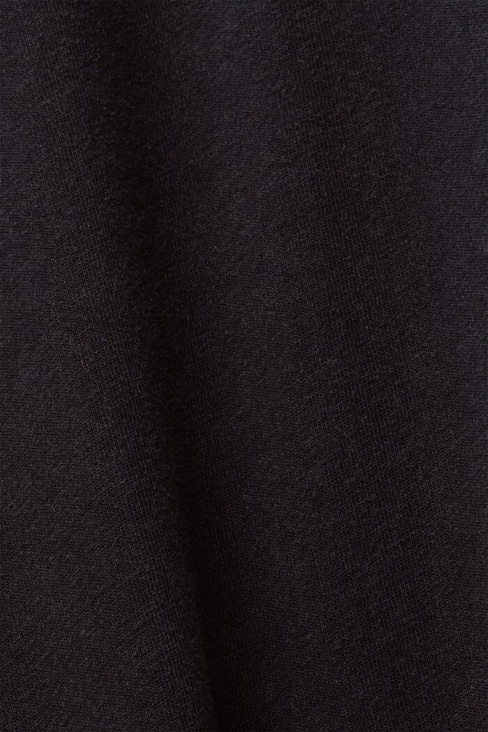 T-shirt en jersey teint en pièce, 100 % coton, BLACK, detail image number 5