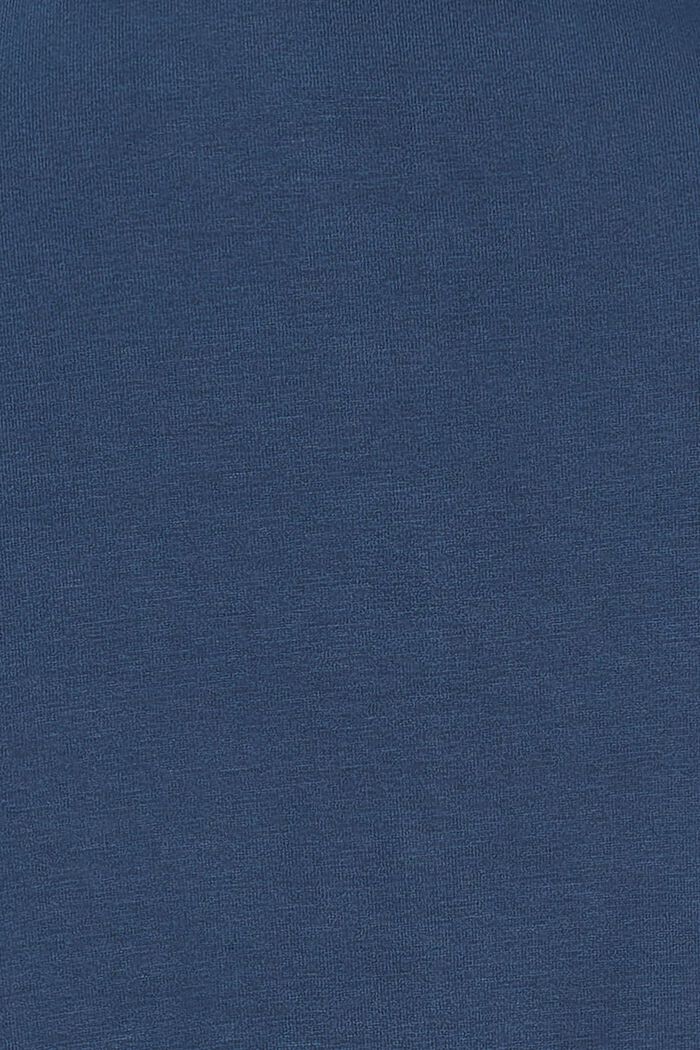 Chemisier à manches longues en jersey, DARK BLUE, detail image number 5