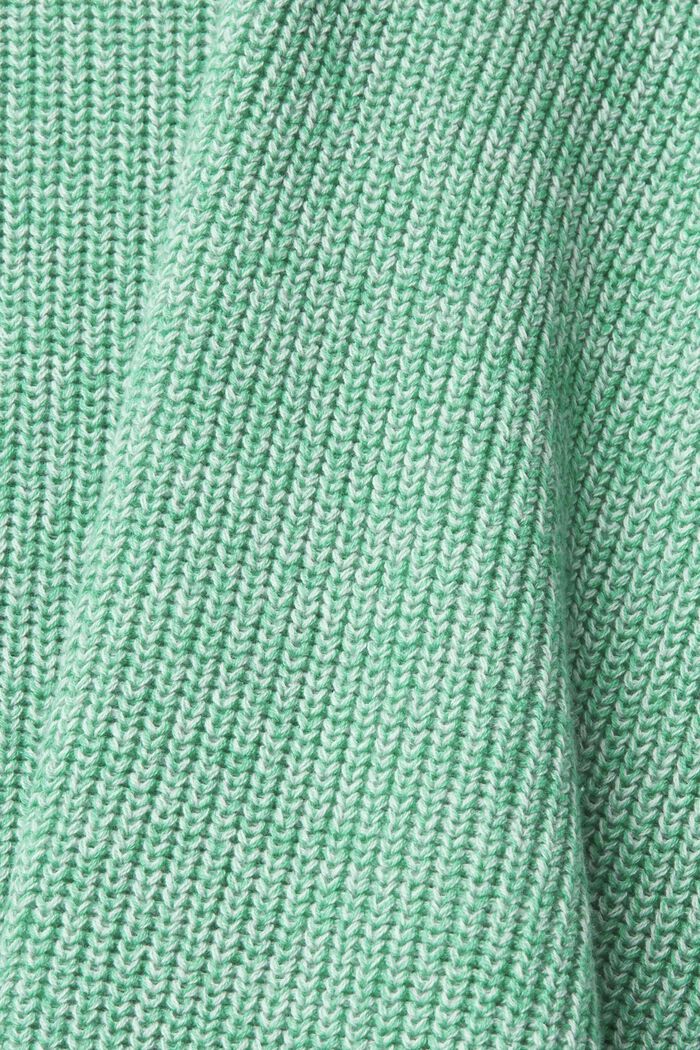 Pull-over rayé, GREEN, detail image number 4