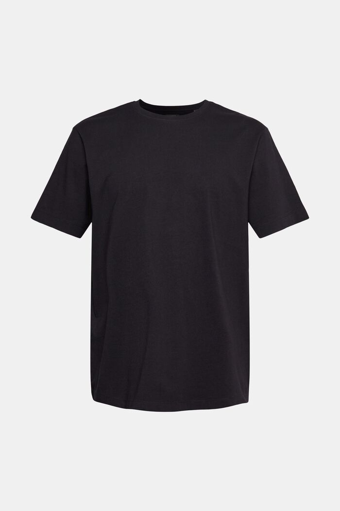 T-shirt unicolore, BLACK, detail image number 2