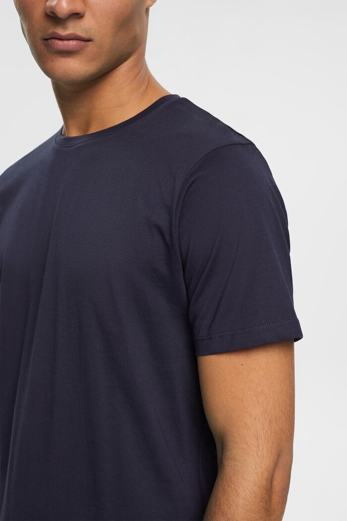 T-shirt en jersey, 100 % coton, NAVY, detail image number 3