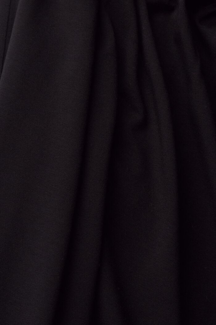 Robe ornée de dentelle crochetée, BLACK, detail image number 4