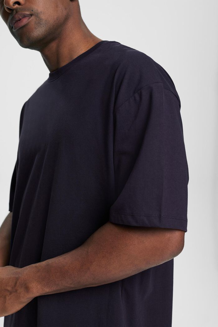 T-shirt en jersey oversize, NAVY, detail image number 2