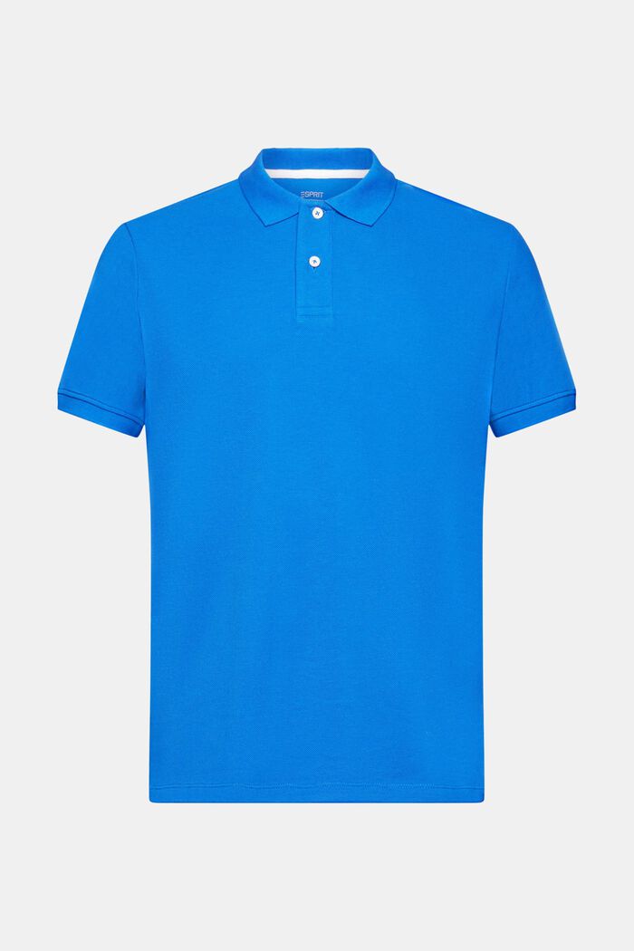 Polo coupe Slim Fit, BLUE, detail image number 2