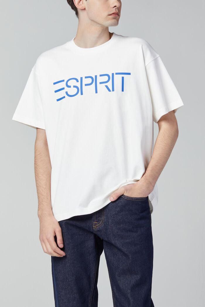T-shirt unisexe animé d’un logo imprimé