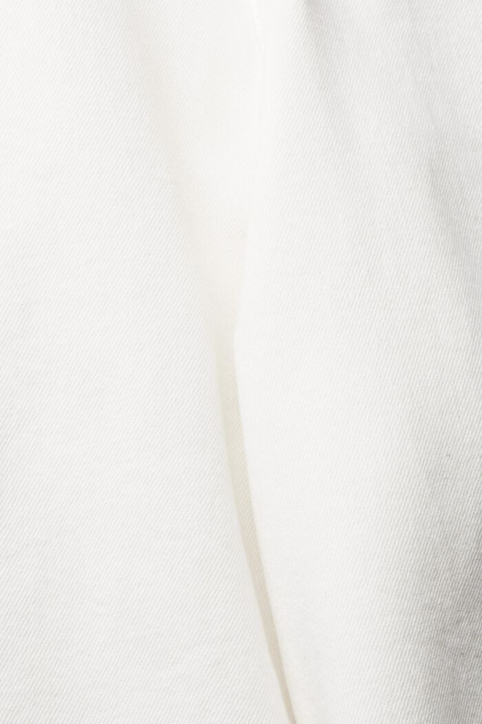 Pantalon en jean court , OFF WHITE, detail image number 5
