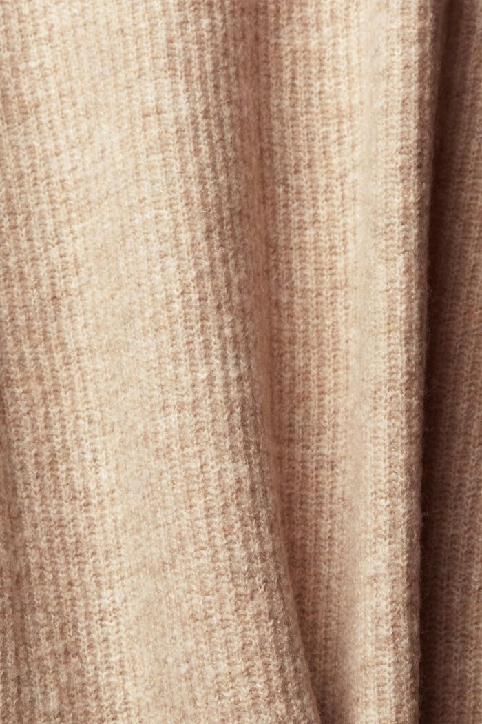 Pull en maille de laine mélangée, SAND, detail image number 5