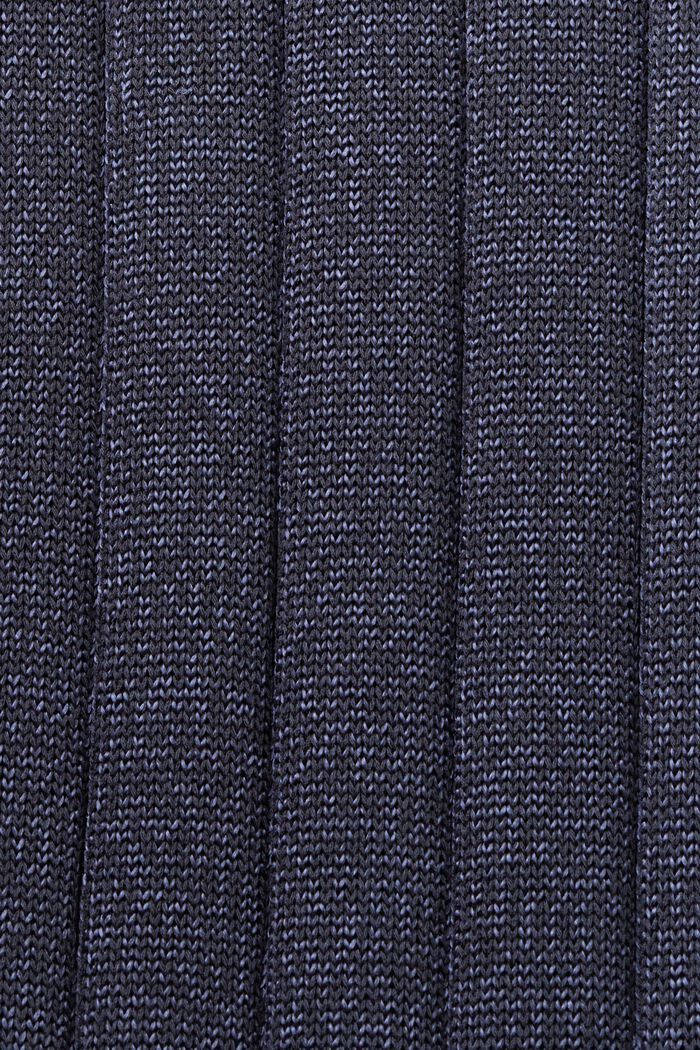 Robe-pull côtelée à effet scintillant, PETROL BLUE, detail image number 4