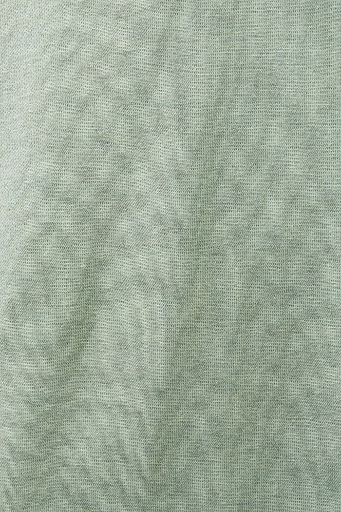 Ensemble de pyjama en jersey et dentelle, DUSTY GREEN, detail image number 4