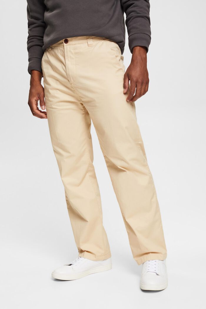 Chino de coupe Wide Fit, CREAM BEIGE, detail image number 1