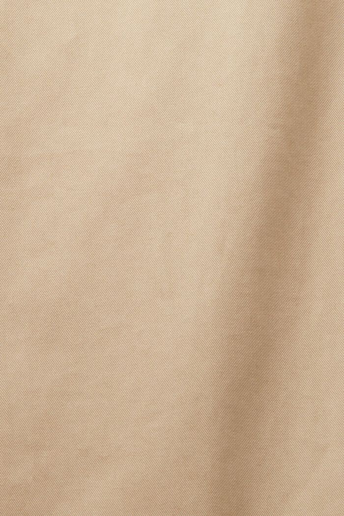 Chino dotée d’une ceinture à nouer cousue, 100 % coton, SAND, detail image number 6