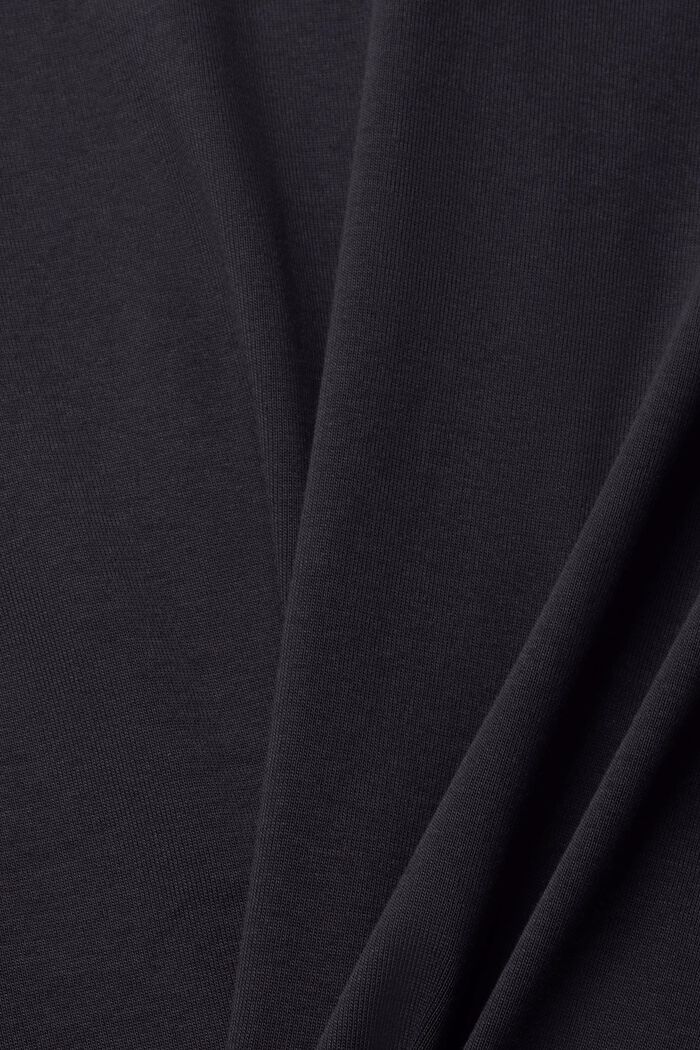T-shirt à manches longues en jersey, BLACK, detail image number 5
