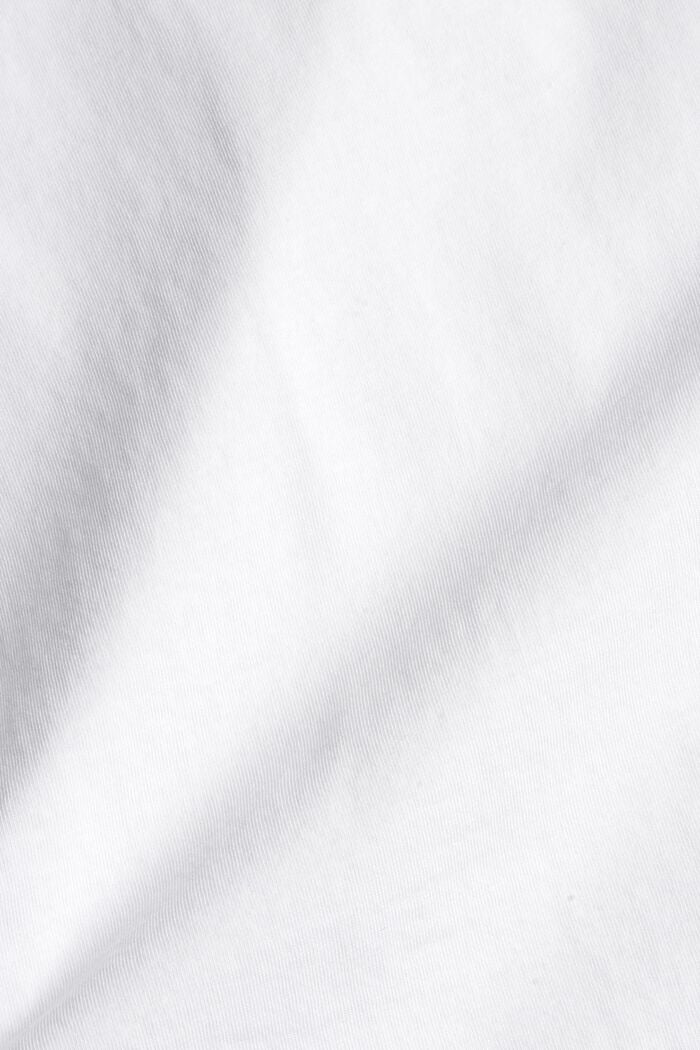 T-shirt 100 % coton biologique, WHITE, detail image number 4