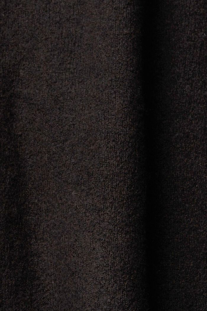 Cardigan sans manches en laine mélangée, BLACK, detail image number 1