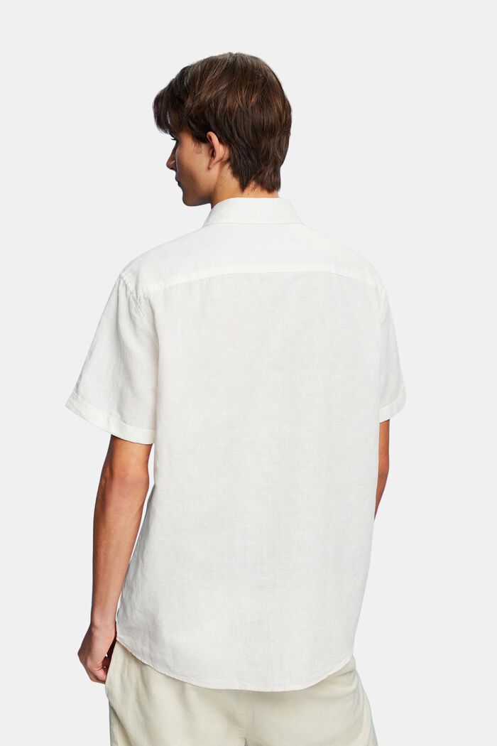 Shirts woven Regular Fit, OFF WHITE, detail image number 3