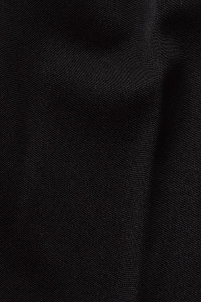 Jupe-culotte en viscose mélangée, BLACK, detail image number 5