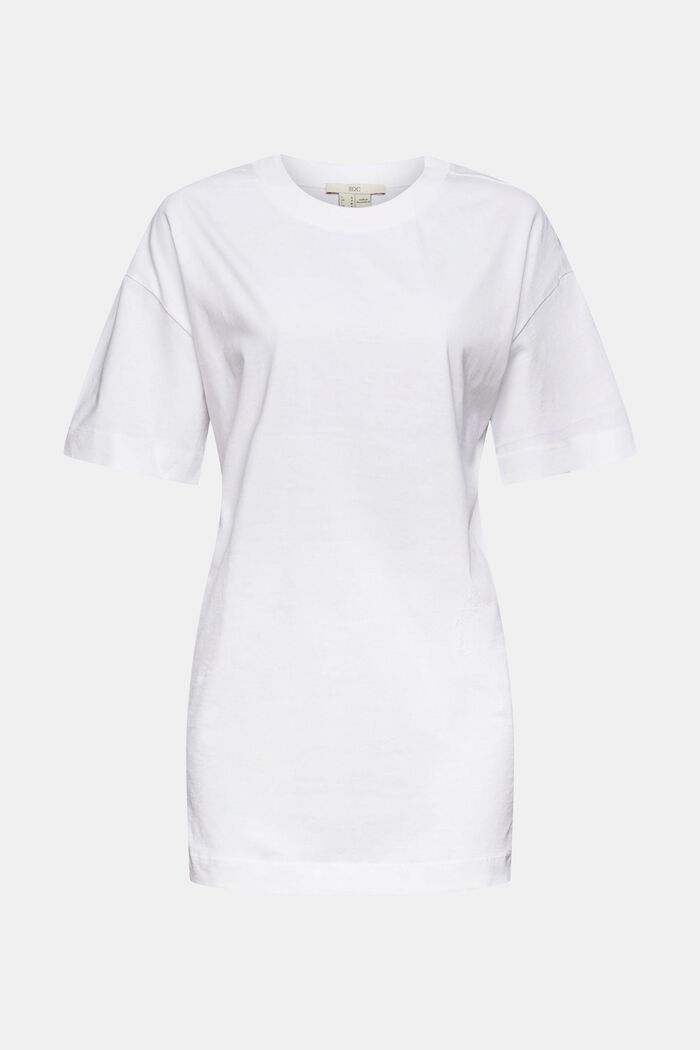 T-shirt en jersey oversize, WHITE, detail image number 7