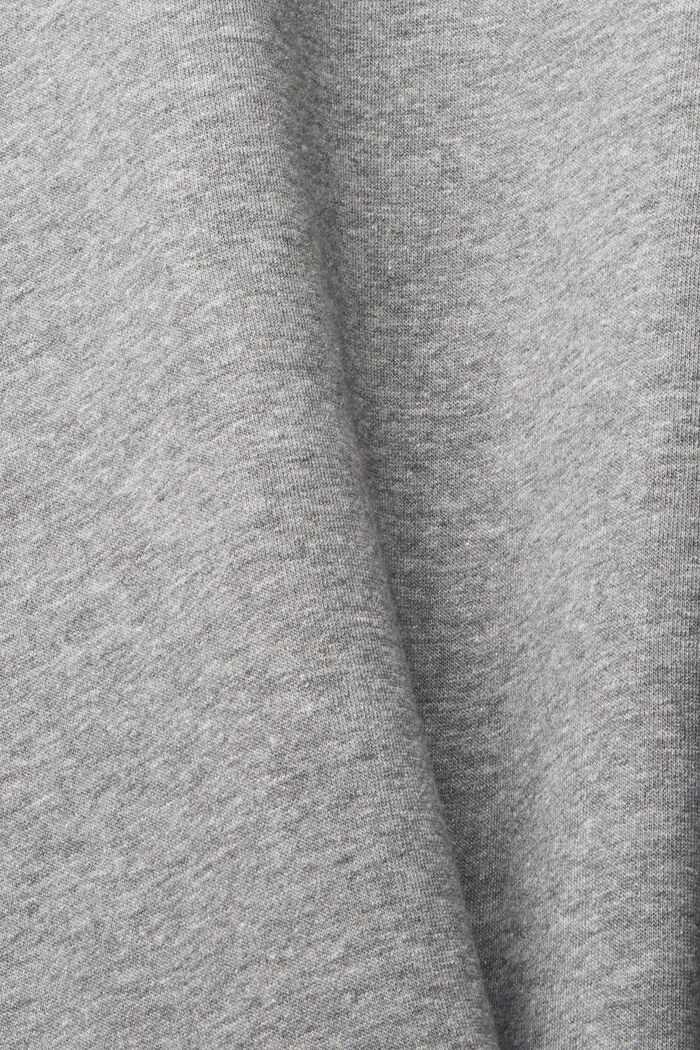 Sweat-shirt à logo brodé coloré, MEDIUM GREY, detail image number 5