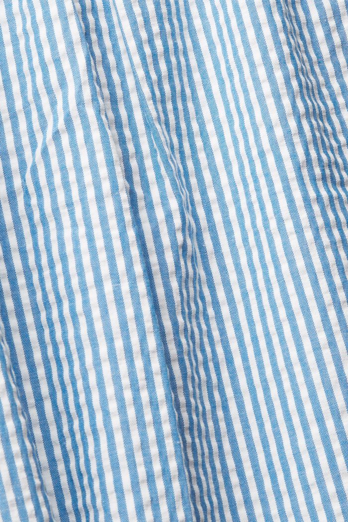 Chemisier à manches courtes et bandes longues, BLUE, detail image number 4