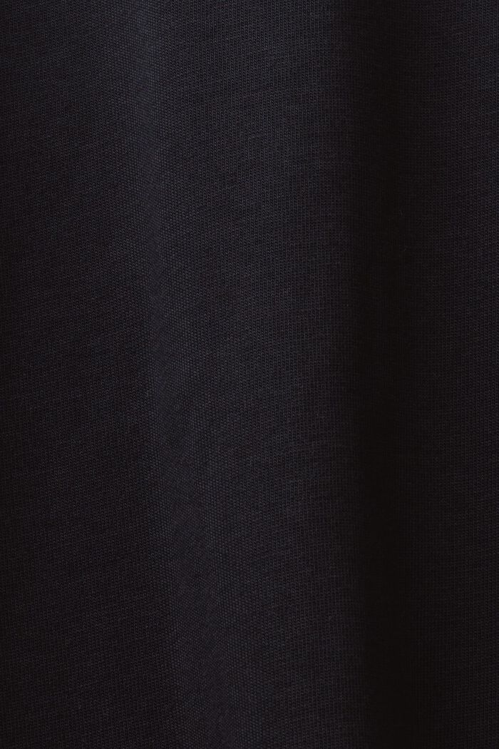 T-shirt en jersey de coton animé d’un logo, BLACK, detail image number 5
