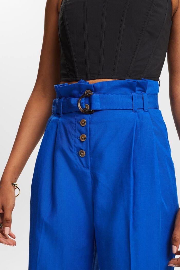 Jupe-culotte Mix & Match courte à taille haute, BRIGHT BLUE, detail image number 4