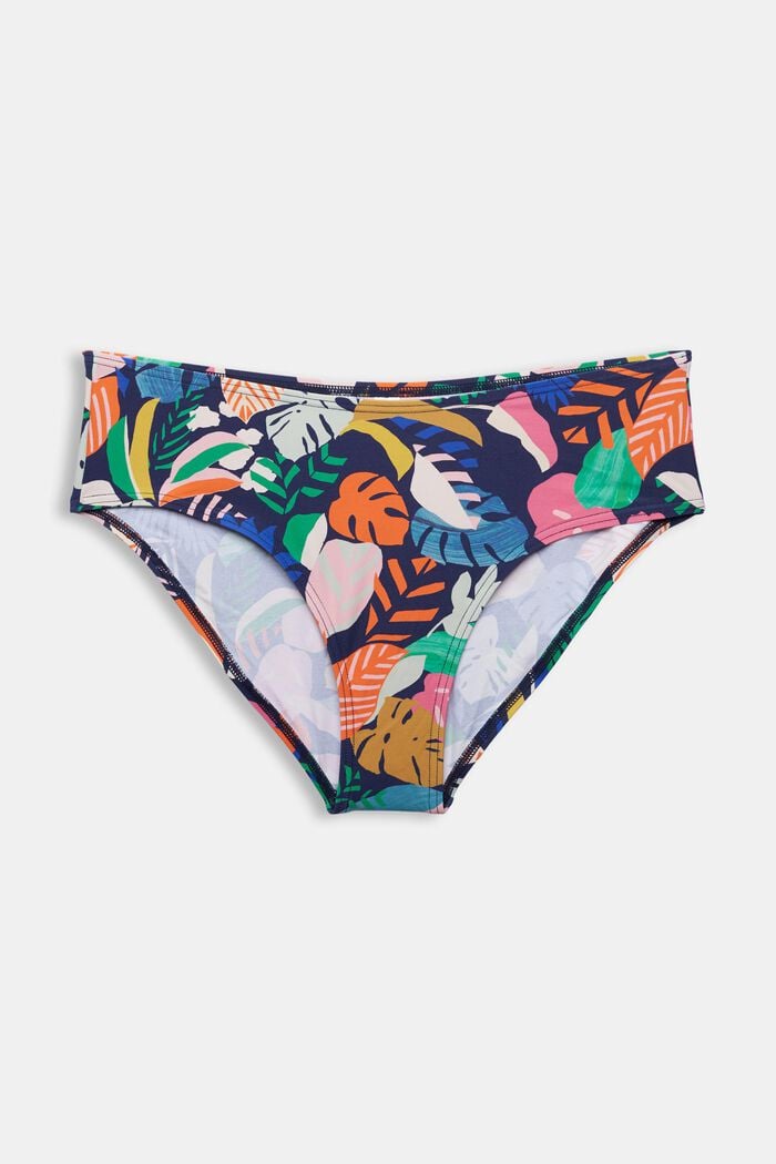 Slip de bikini à motif coloré, NAVY, detail image number 4