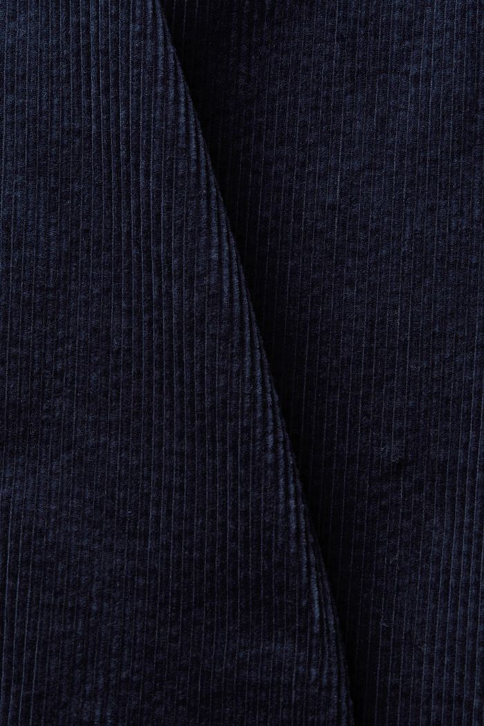 Pantalon en velours côtelé de coton, NAVY, detail image number 1